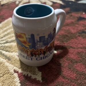 Christkindlmarket Chicago, IL 2016 Christmas Market 8 oz Ceramic Wine‎ Mug